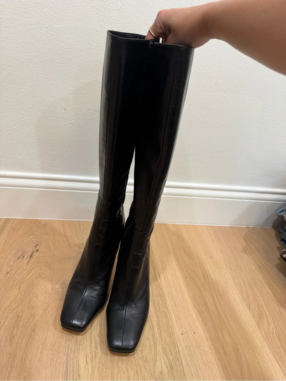 Tony Bianco Fabulous Boot in Black Venice